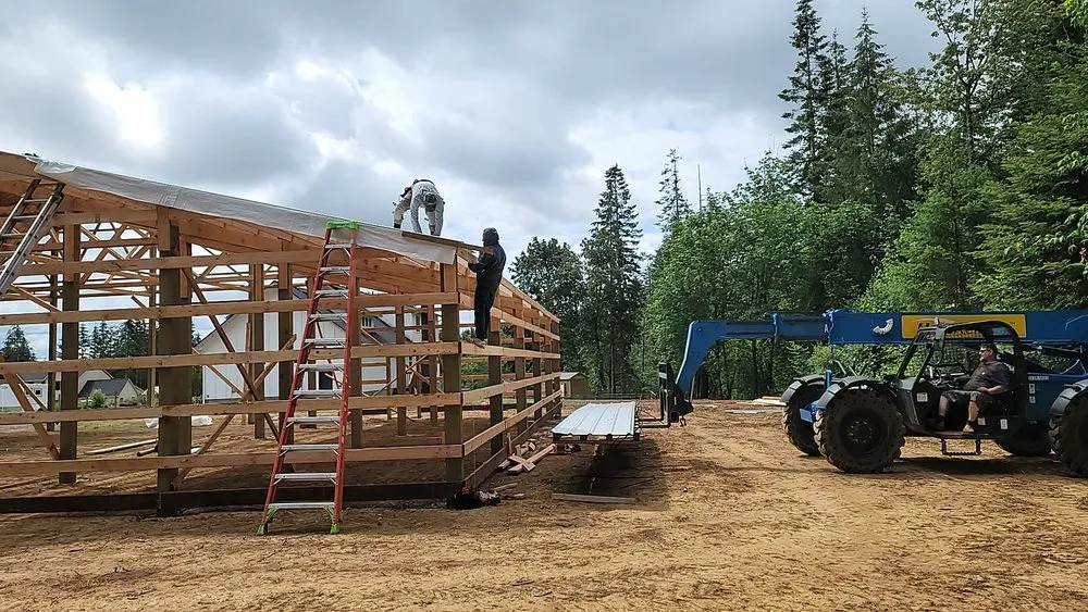 Slide of Sky-Bright Metal Roofing