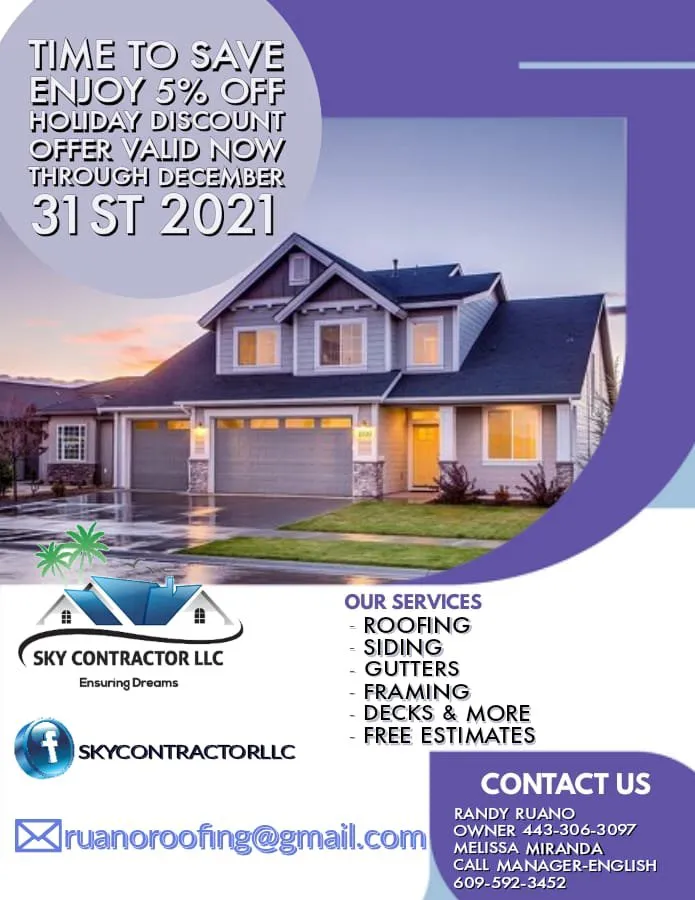 Slide of Sky Contractor