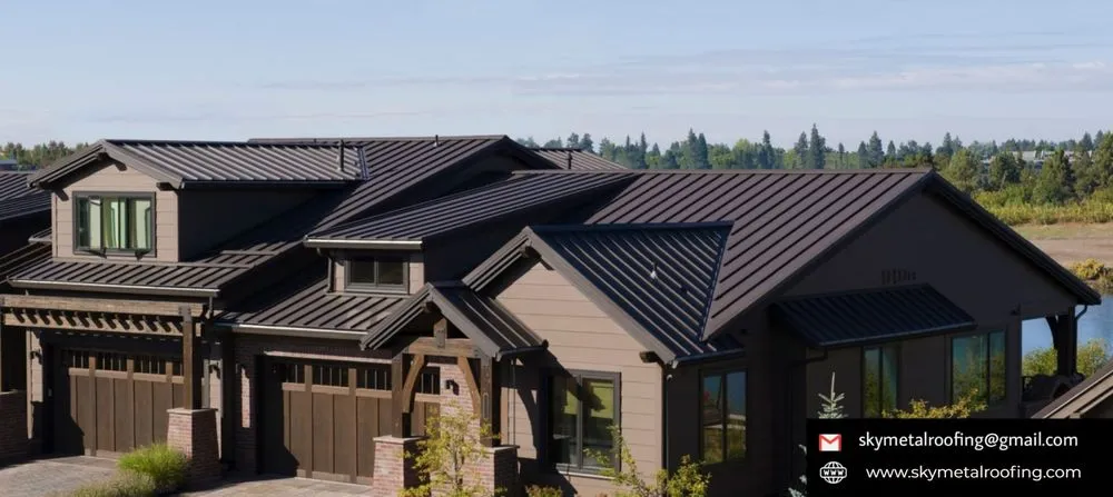 Slide of Sky Metal Roofing