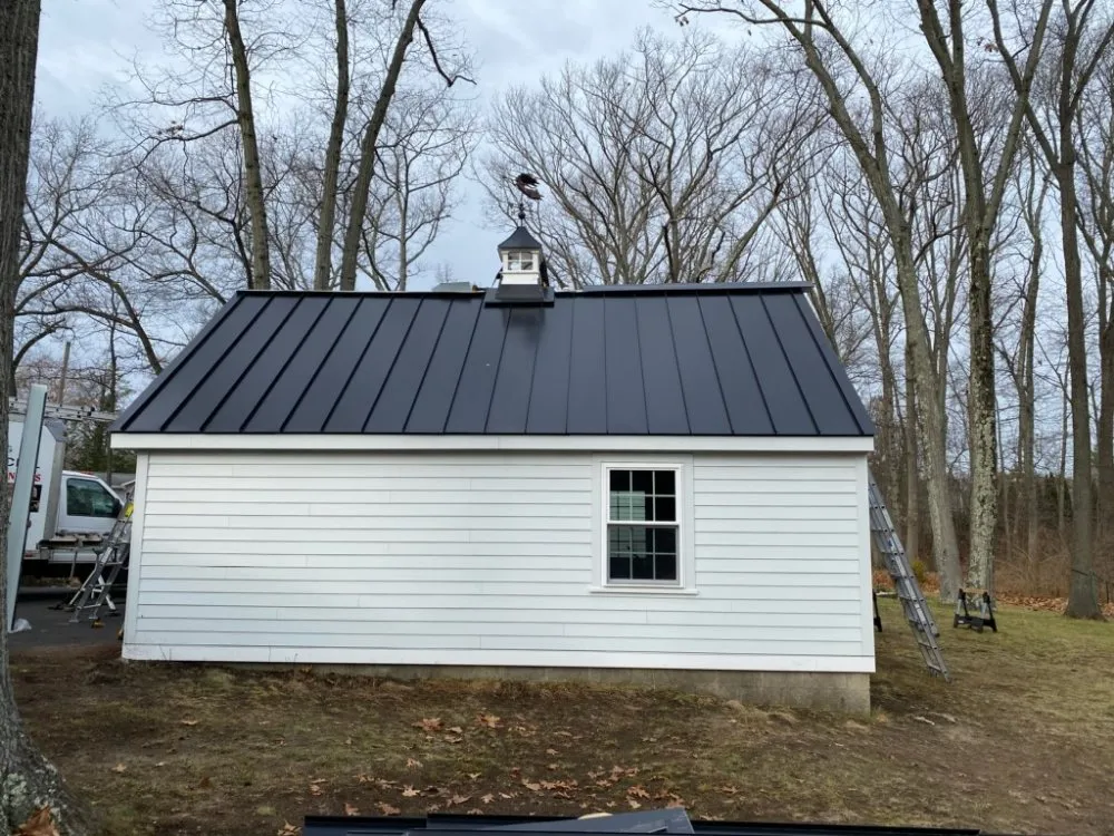 Slide of Sky Metal Roofing