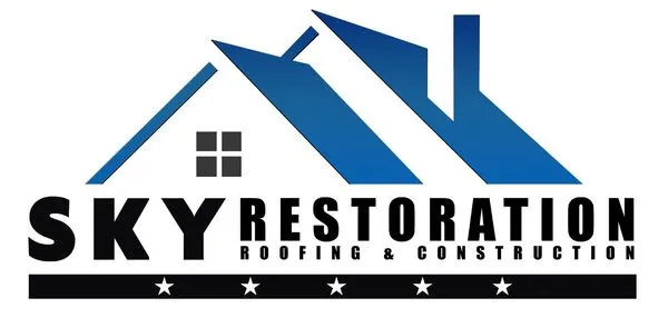 Sky Restoration Roofing & Construction Logo