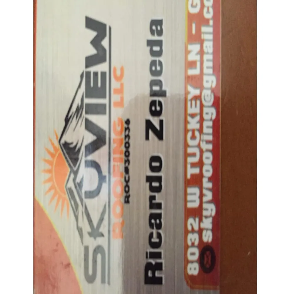 Slide of Sky View Roofing