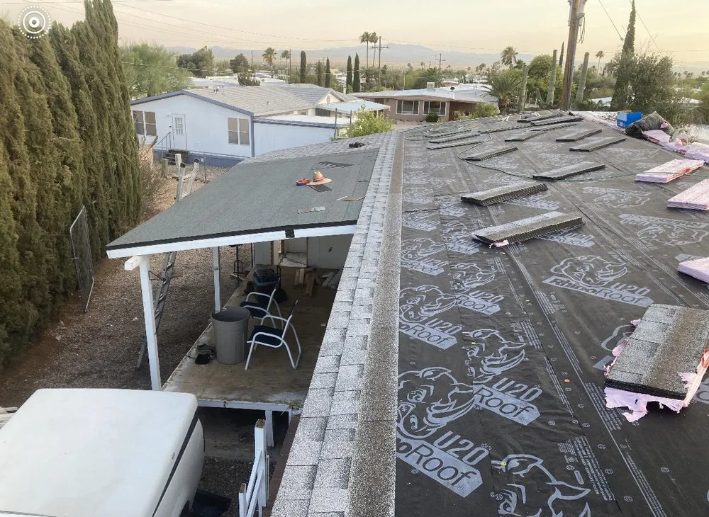 Slide of Skyland Roofing