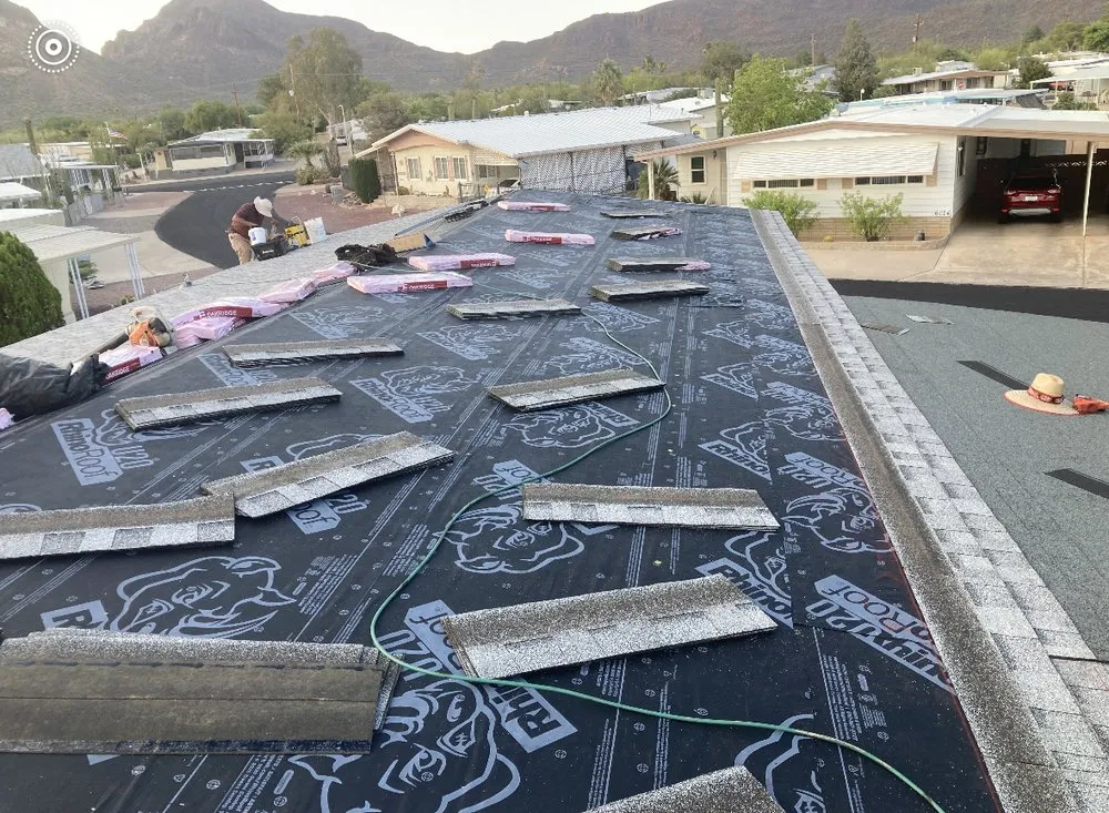 Slide of Skyland Roofing