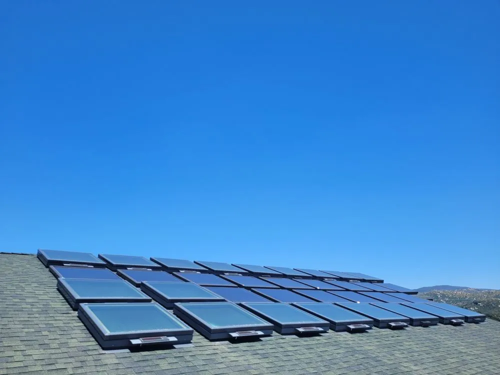 Slide of Skylight Construction