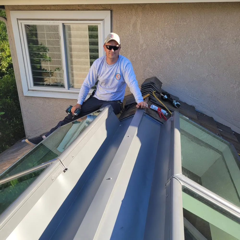 Slide of Skylight Construction