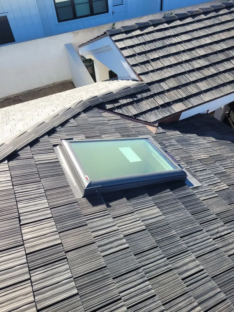 Slide of Skylight Construction