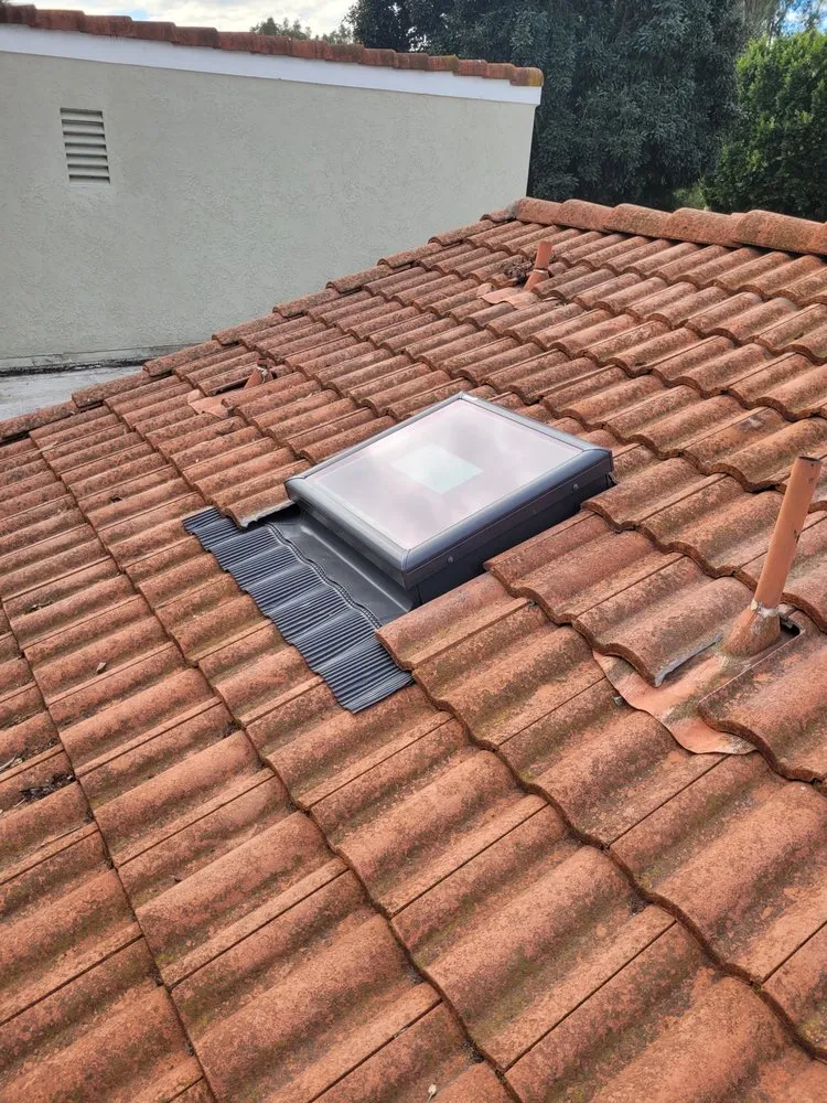 Slide of Skylight Construction