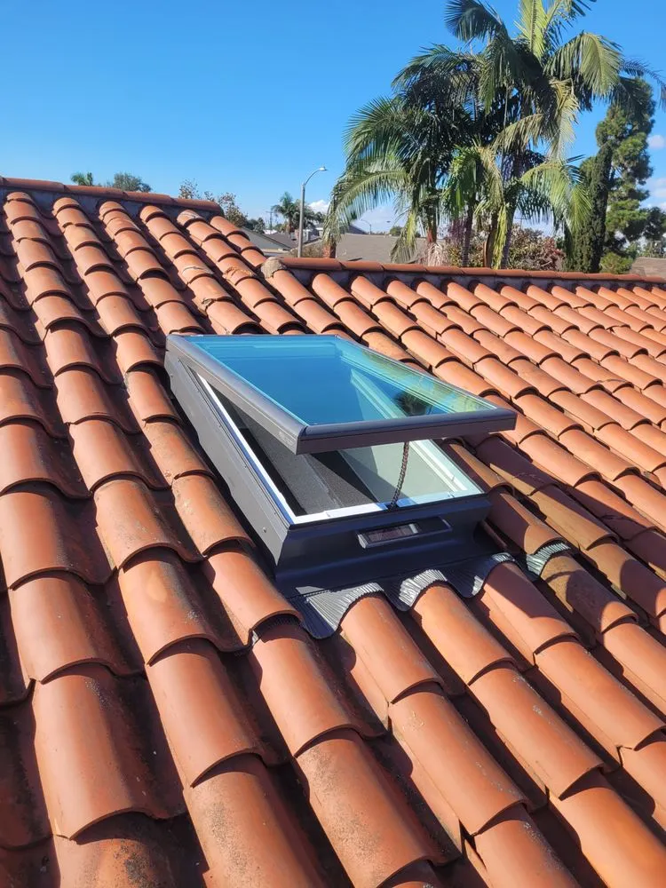 Slide of Skylight Construction