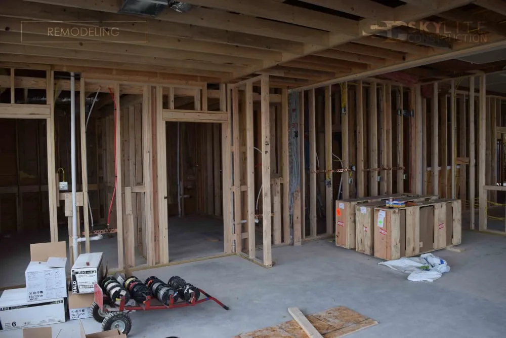 Slide of Skylight Construction