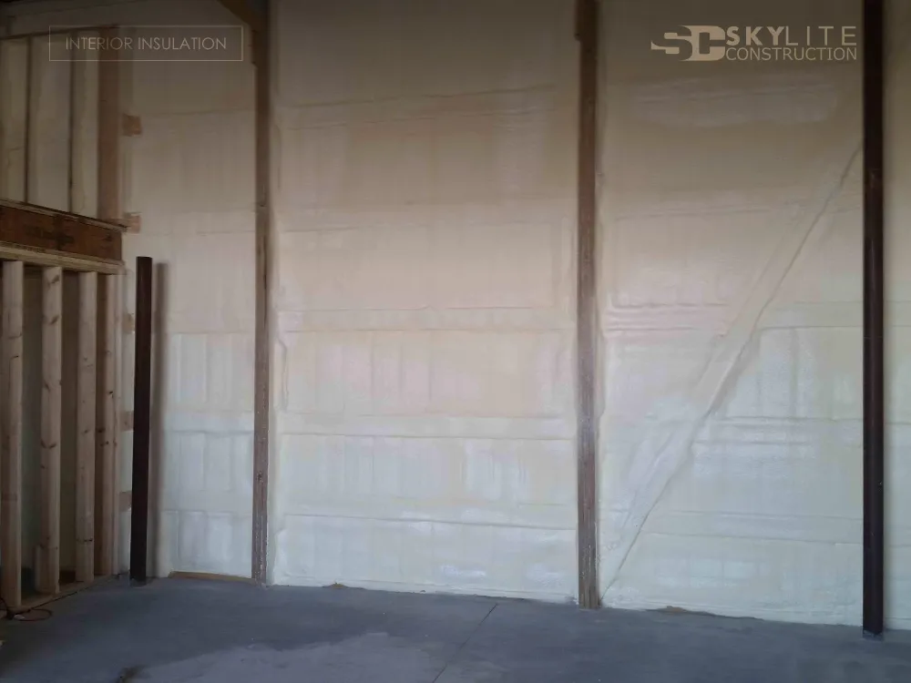 Slide of Skylight Construction