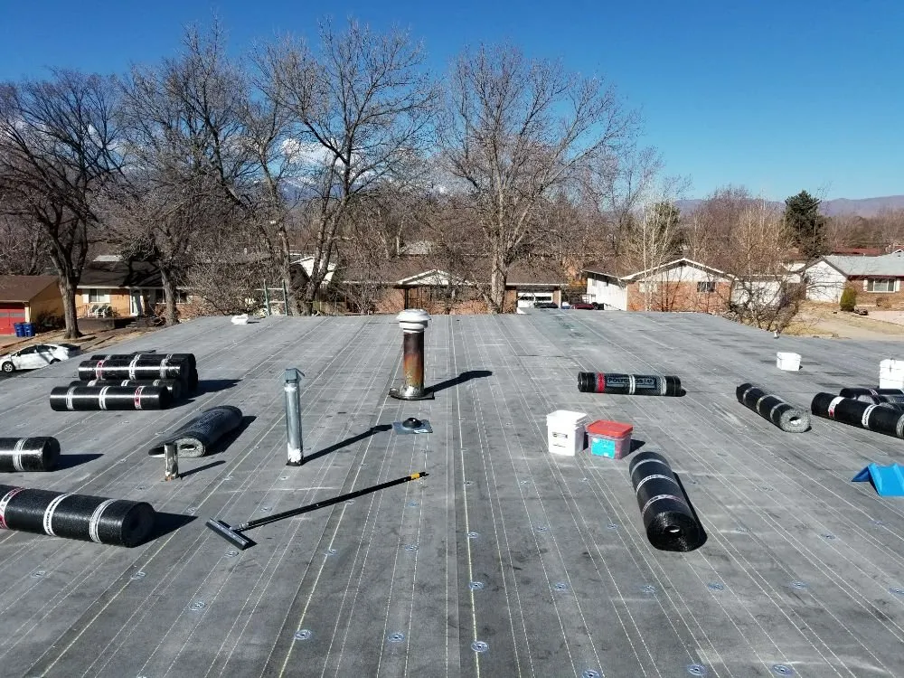 Emergency storm damage roof repair same-day service in Peyton, CO by Skylight Masters