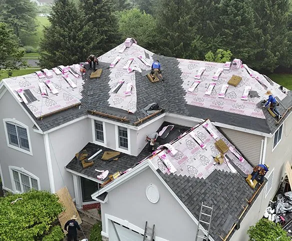 Slide of Skylight Roofing & Restoration