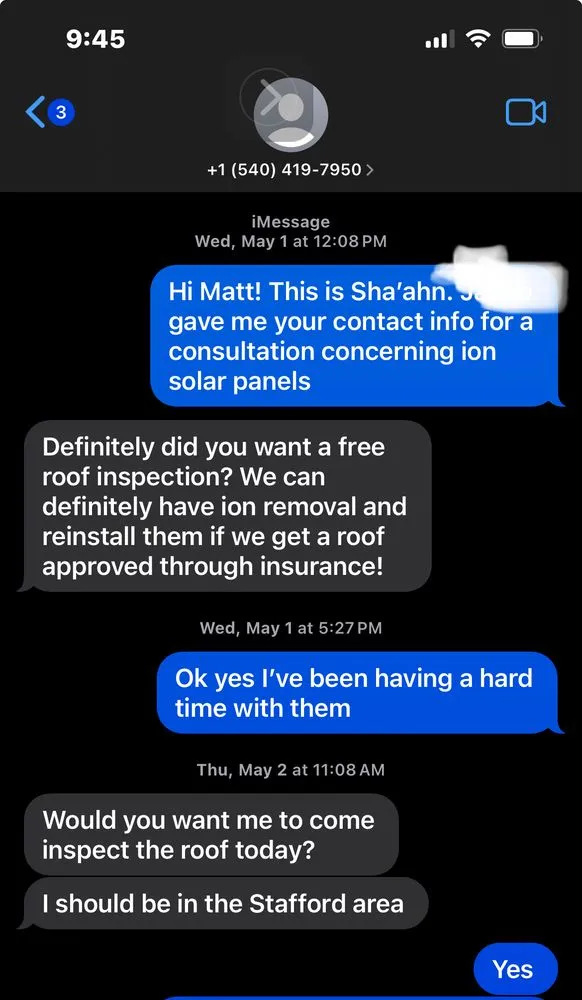 Slide of Skyline Restorations