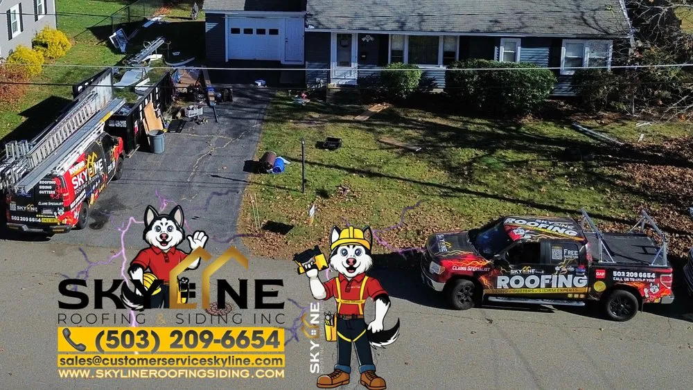 Slide of Skyline Roofing and Siding