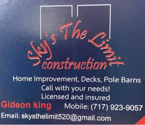 Skys The Limit Construction Logo