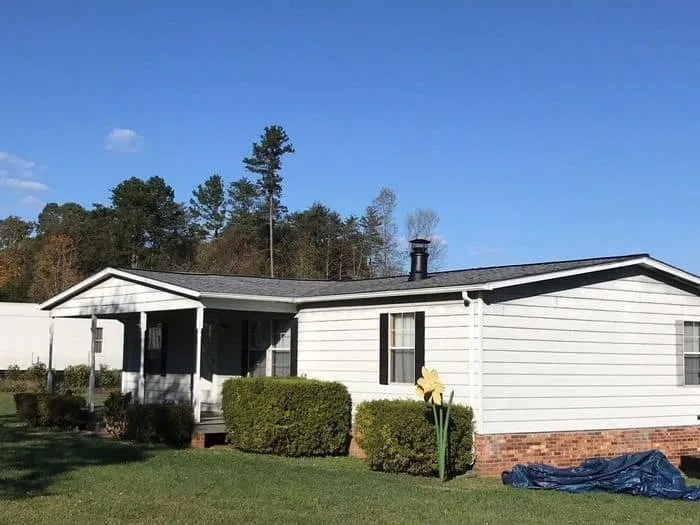 Slide of Skywalker Roofing Company