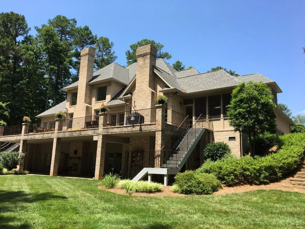 Slide of Skywalker Roofing Company