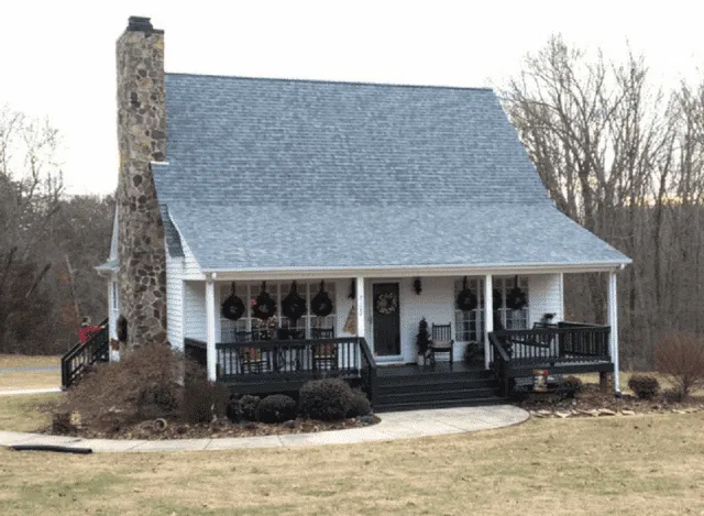 Slide of Skywalker Roofing Company