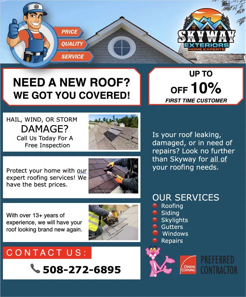 Trusted metal roofing installation after storm damage across Middleboro, MA - Skyway Exteriors