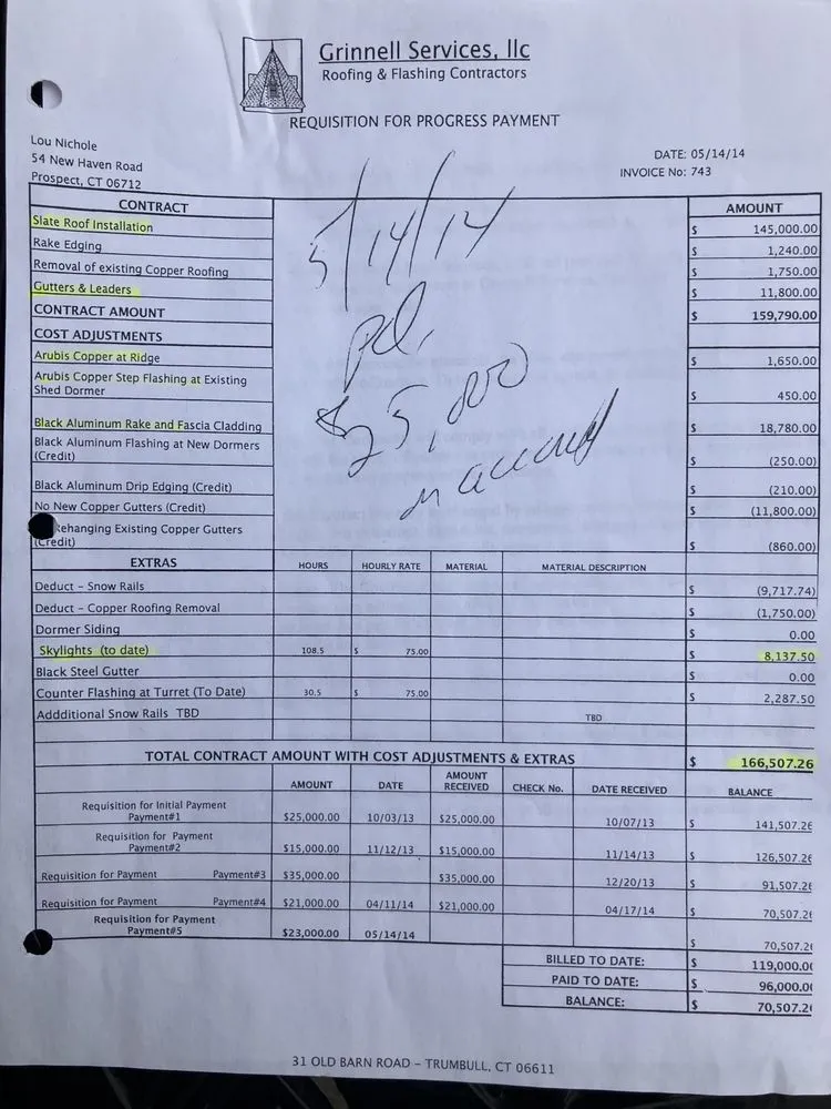 Slide of Slate & Copper Services