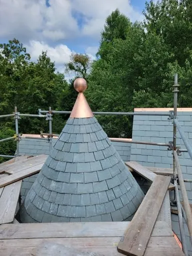 Emergency shingle roofing service in Burbank, OH by Slate Copper And Tile Roofing