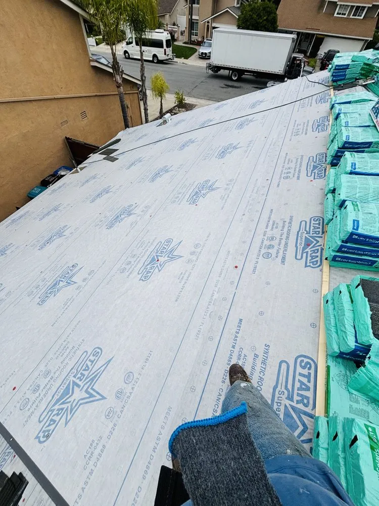 Slide of Slaye Roofing