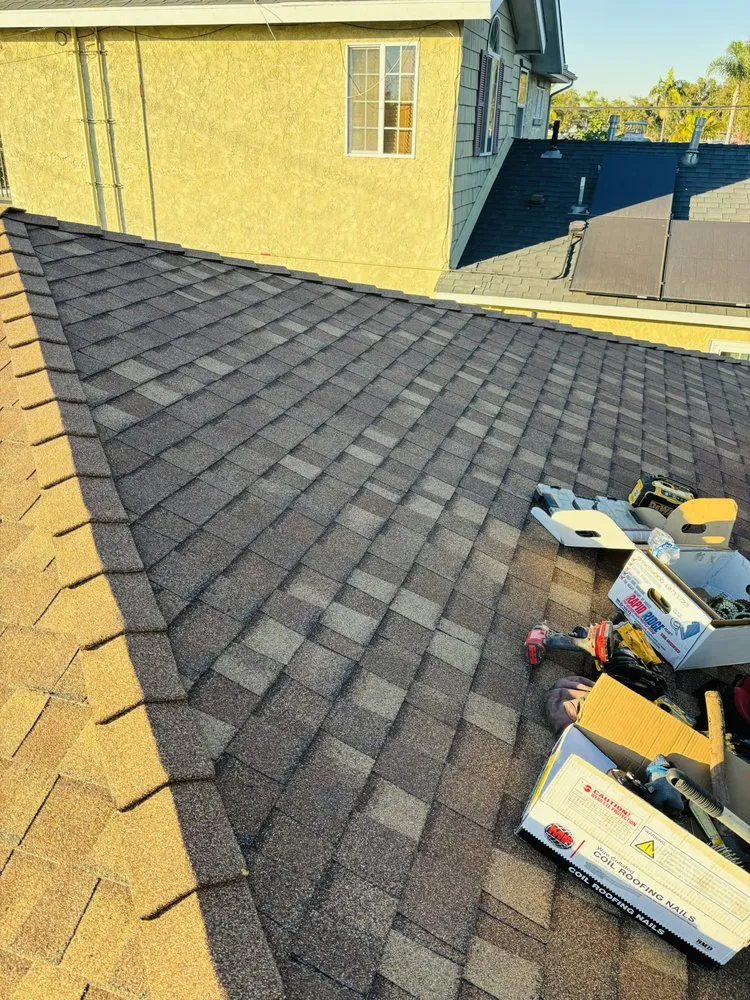 Slide of Slaye Roofing