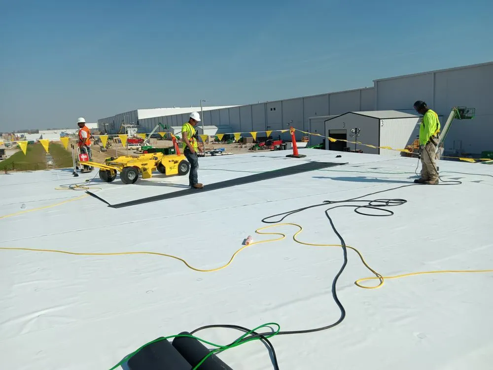 Slide of SLJ Roofing Single Ply