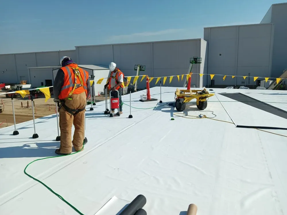 Slide of SLJ Roofing Single Ply