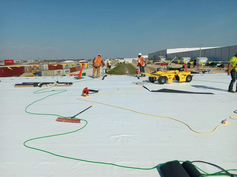 Slide of SLJ Roofing Single Ply