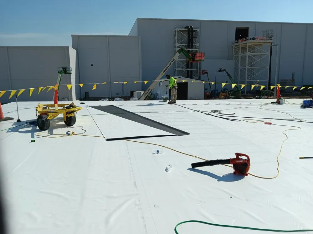 Slide of SLJ Roofing Single Ply