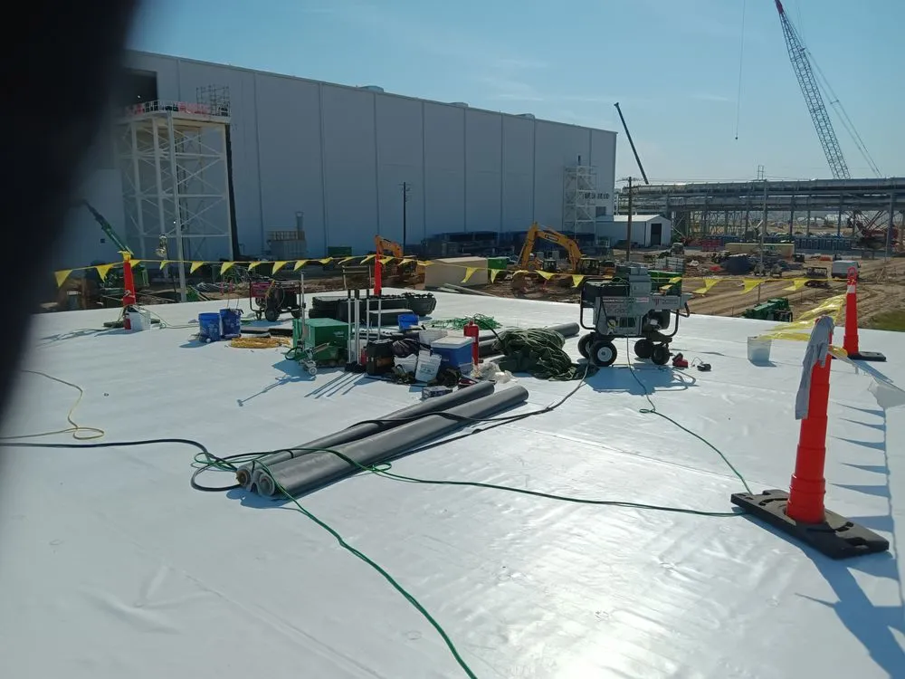 Slide of SLJ Roofing Single Ply