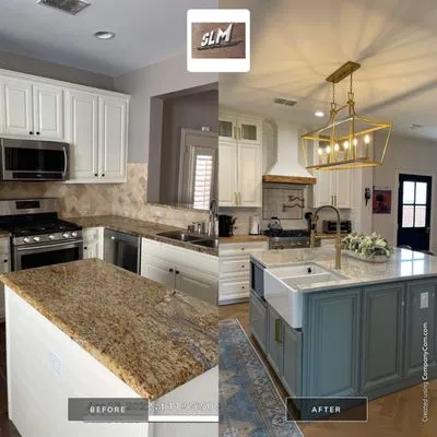 SLM General Contractors & Roofing Logo