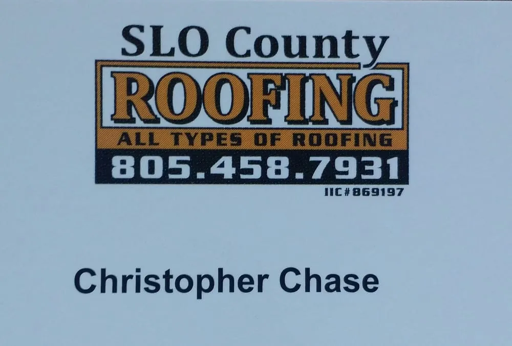 Slide of Slo County Roofing