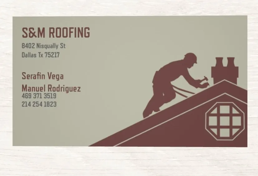 Slide of S&M Roofing