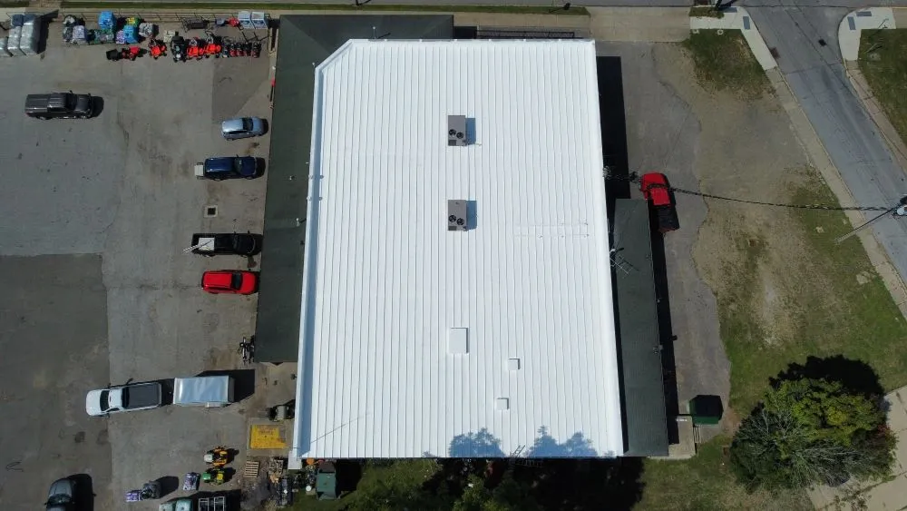 Emergency flat roof repair in Gentryville, IN by SM Roofing Systems