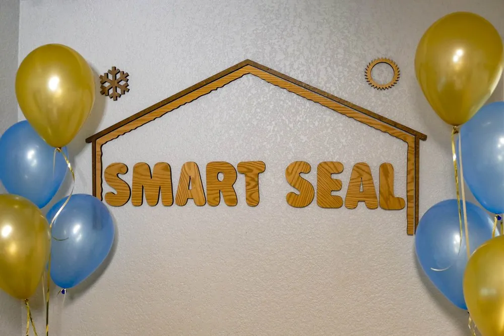 Slide of Smart Seal Foam Insulation