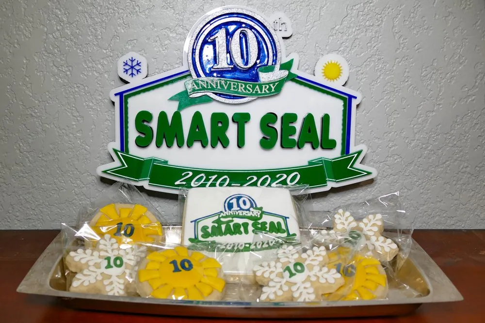 Slide of Smart Seal Foam Insulation