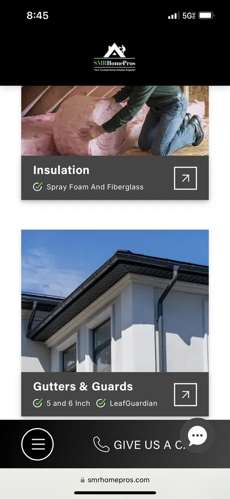 Slide of SMR Homepros