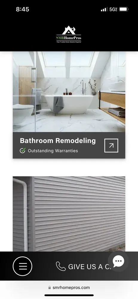 Slide of SMR Homepros