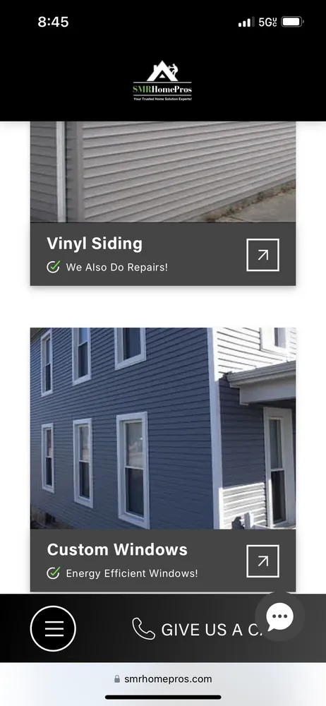 Slide of SMR Homepros