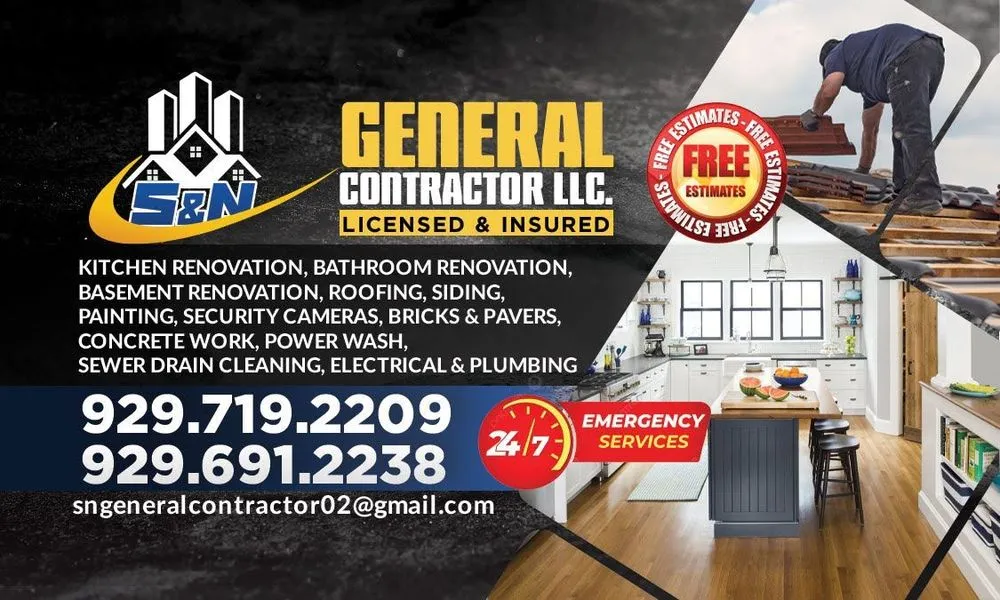 Slide of S&N General Contractor