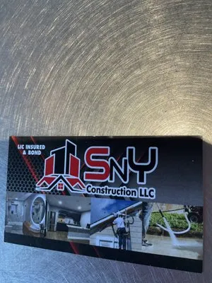 SnY Construction Logo