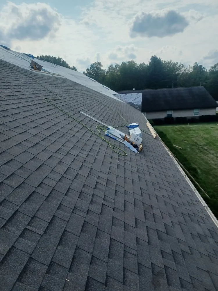 Reliable roof repair in Morley, MI - Snyder&sons exterior