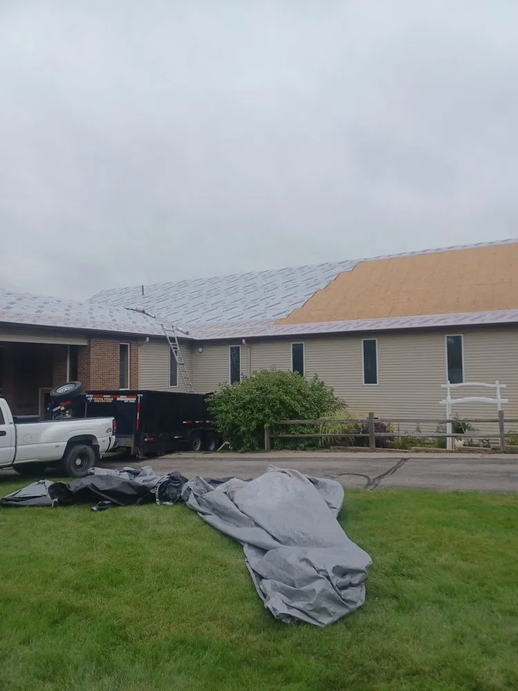 Expert roof leak repair in Morley, MI by Snyder&sons exterior
