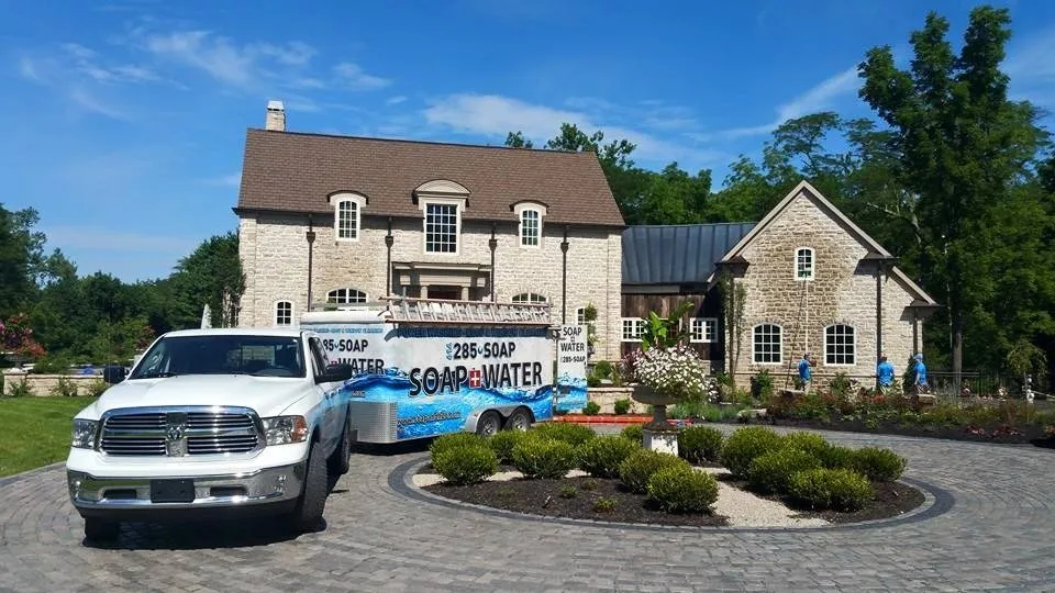 Slide of Soap and Water