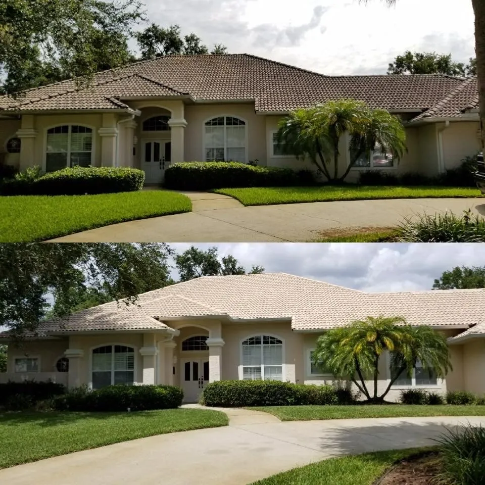 Slide of Soapy D's Exterior Cleaning