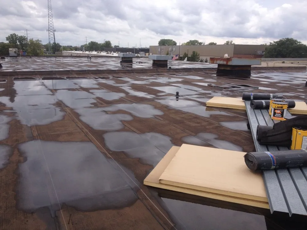Slide of Socia's Commercial and Residential Flat Roofing