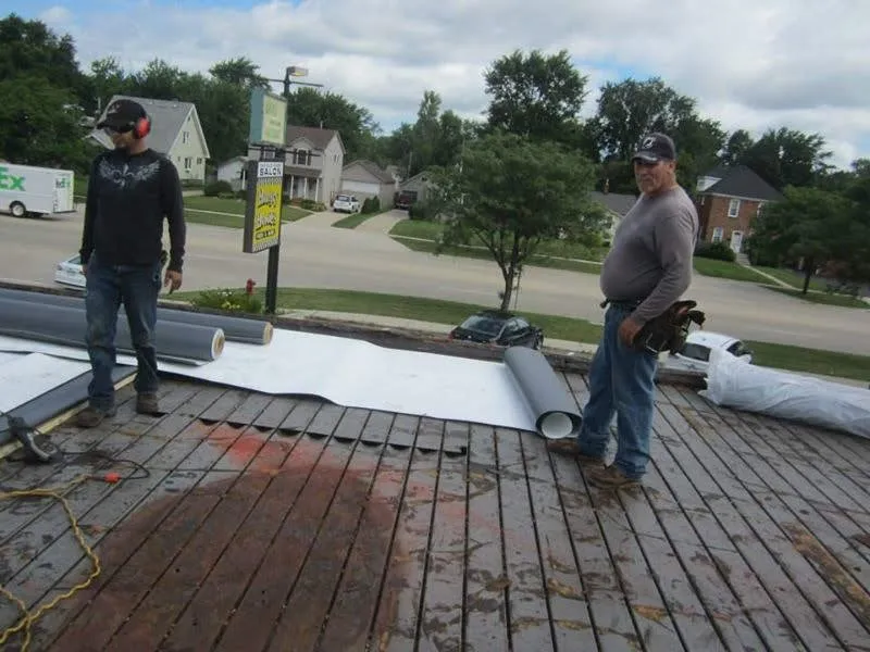 Slide of Socia's Commercial and Residential Flat Roofing